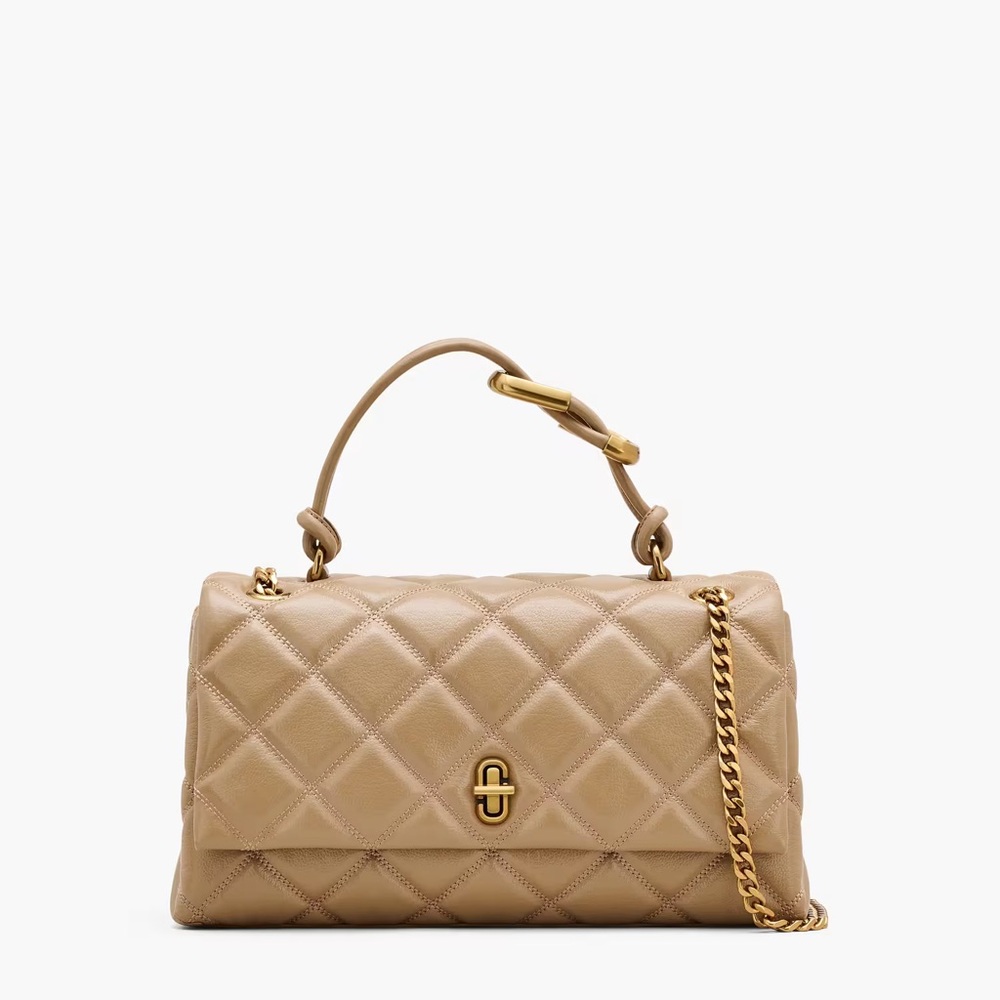 THE QUILTED DUAL CONVERTIBLE SHOULDER BAG